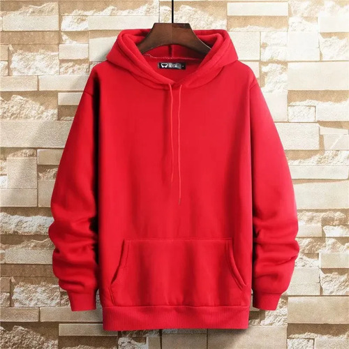 Sudadera Casual Holgada Con Capucha Para Hombre