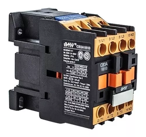 Contactor Tripolar 50a Bobina 220v Normal Abierto.