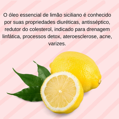 Oleo Essencial De Limão Siciliano 10ml Laszlo