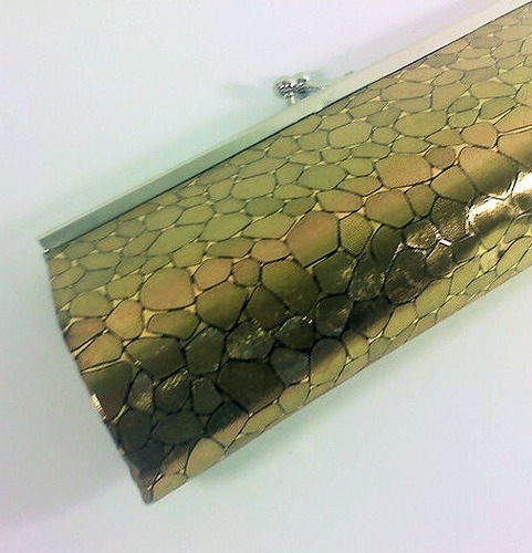 Bolsa Clutch De Mão Para Festa Dourada Novo