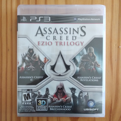 Imagen 2 de 5 de Assassins Creed Ezio Trilogy Ps3 Fisico Sellado Sevengamer