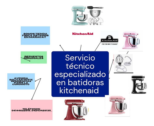 Servicio Técnico Licuadoras Y Batidoras Kitchenaid 