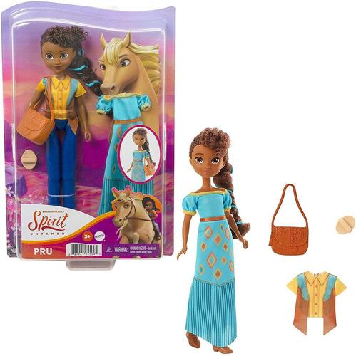 Imagem 1 de 6 de Boneca Pru E Acessórios - Spirit Untamed Mattel Dreamworks