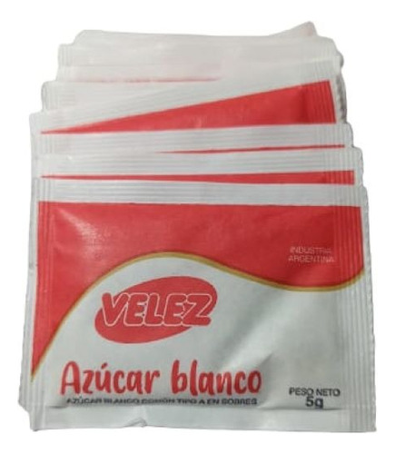 Azucar En Sobres Veléz X 800 Unidades