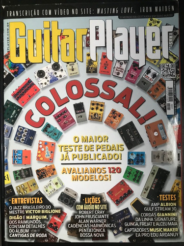 Revista Guitar Player Ed. 221 Especial Testes 120 Pedais