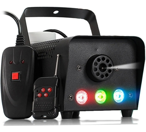 Maquina De Fumaça Dmx Briwax Bx-750 Leds Rgb Controles 700w