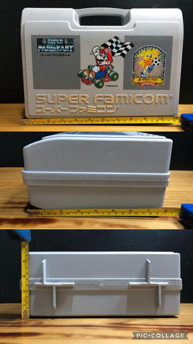 Maleta Super Mario Kart P/acessórios Nintendo Super Famicom (Usado)