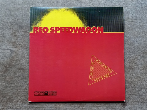 Disco Lp Reo Speedwagon - A Decade Of (1980) Canada Dobl R10
