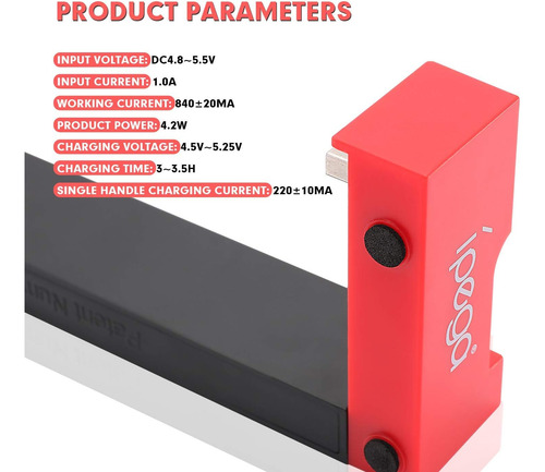 Base De Carga Para Switch Joy-cons, Estación De Carga.