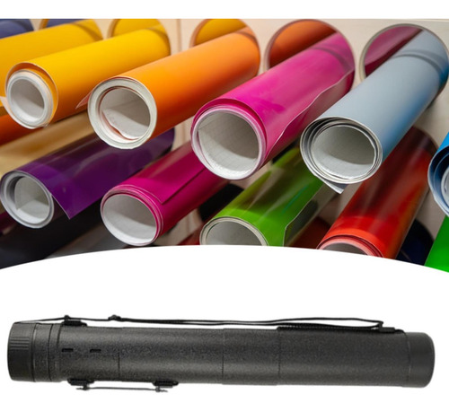 Porta Tubos Extensible Para Pósteres, Estuche