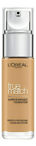Base de maquillaje líquida True Match de Loreal Paris Tom 6.D/6.W, miel dorada