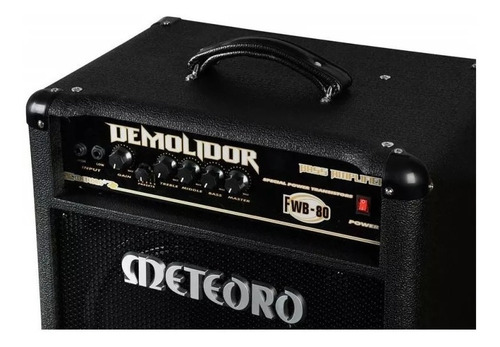 Amplificador Baixo Meteoro Fwb-80 Demolidor 80w Rms - Bivolt
