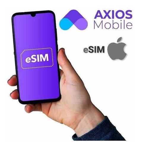 Sim Virtual -activación Automática Axios -esim- 5gb 30 Días