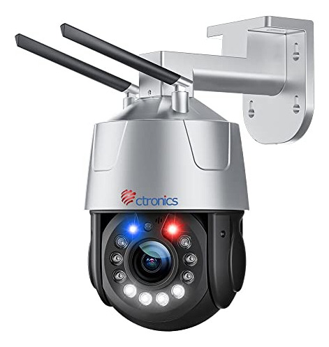 Cámara Seguridad Ptz Ctronics 5mp Zoom Óptico 30x, Wifi Ip,