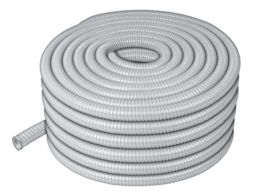 Tubo Flexible Recubierto Pvc 1/2' Rollo 50 M Volteck 47321