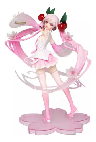Figura De Acción Hatsune Miku Sakura Cherry Rosa Colección 
