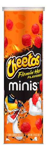 Bote De Cheetos Minis Flamin Hot Bites 100 G