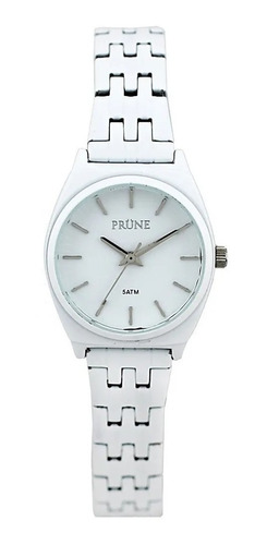 Reloj Mujer Prune Prg-1002-7b Blanco Análogo Watchcenter