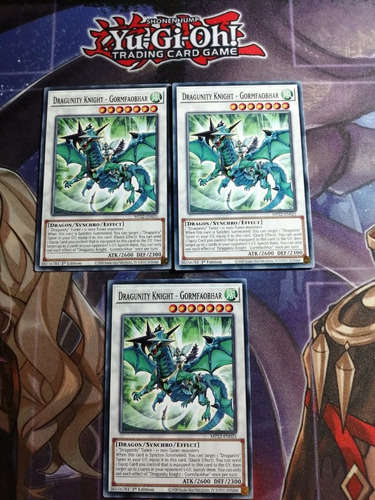 Dragunity Knight Gormfaobhar X3 Yu-gi-oh! Original Konami