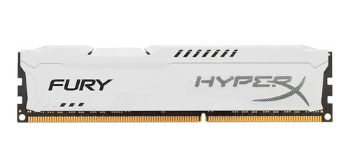Imagen 1 de 2 de Memoria RAM Fury color blanco  8GB 1 HyperX HX316C10FW/8