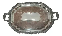 Comprar Bandeja De Metal Labrado Baño Plata 855 Réplica Sheffield