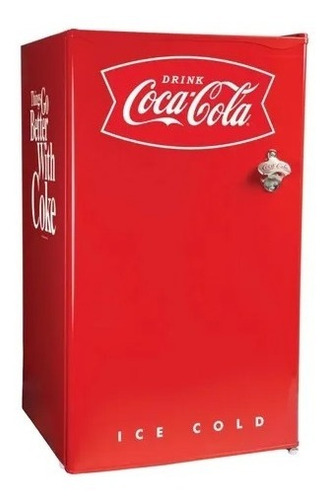 Frigobar Retro Coca Cola 3.2 Pies Moderno Y Amplio Dace Em