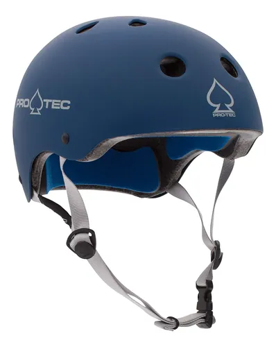 Capacete De Skate Com Certificação Pro-tec Classic L Gris Mate G