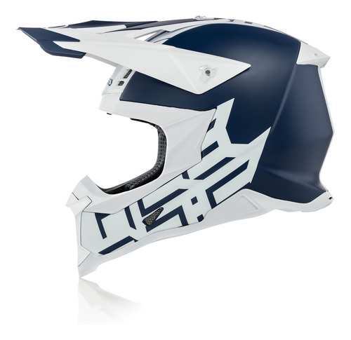 Imagen 5 de 6 de Casco Impact X-racer Vtr Rojo/azul S