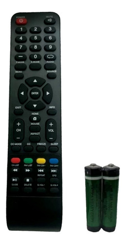Control Remoto Para  Tv Dw Display R-20a02 + Pilas 