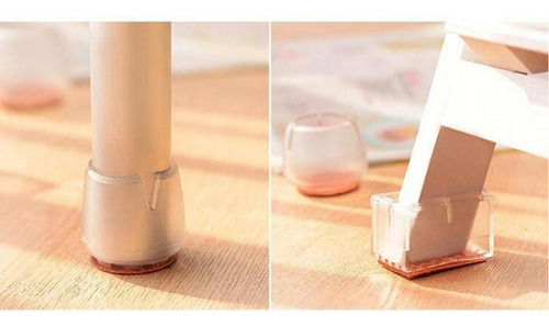 20 Piezas Protectores De Piso Para Patas De Silla