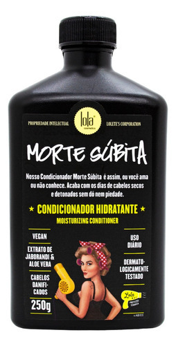 Lola Morte Súbita Condicionador Hidratante Cabelo 250gr