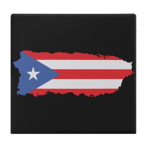 Puerto Rico Flags Rican - Cojín De Asiento Con Espuma Viscoe