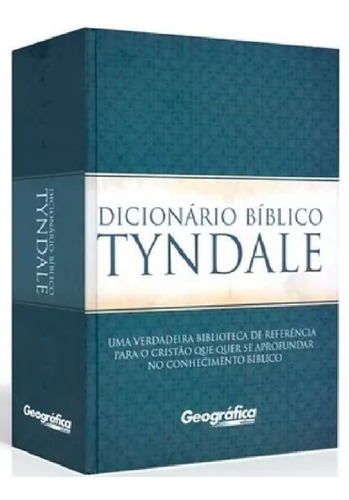 Dicionário Bíblico Tyndale Capa Dura