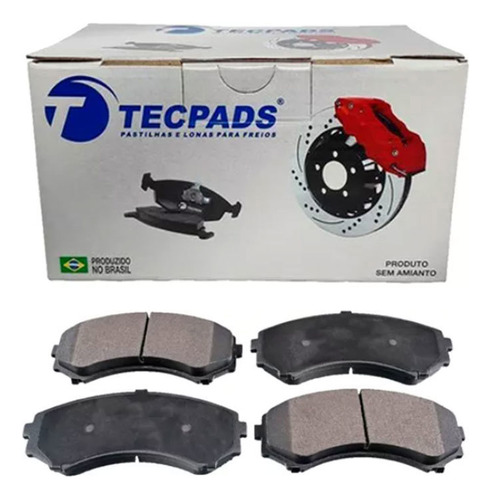 Pastilha De Freios Dianteira Tecpads Mazda Mpv, Pajero