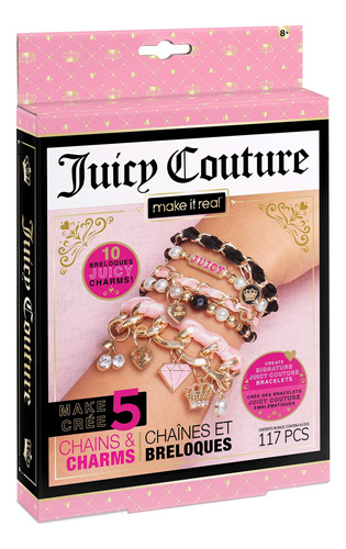 Make It Real - Mini Cadenas Y Dijes De Juicy Couture - Kit P