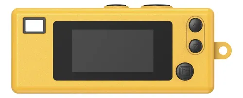 Kodak Chamera 1987 イエロー Câmera Digital Kodak Charmera 1987 Chaveiro Estilo Aleatório