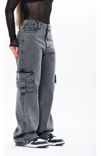 Calça Jeans Cargo: 54% OFF! 🛍️