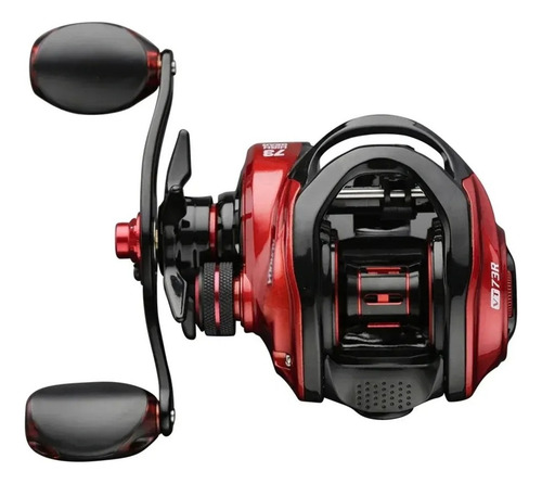 Carretilha Esquerda Johncoo Yokota Seiko 7.3:1 220g Drag 8kg Vermelho Esquerdo