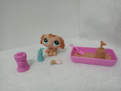 Littlest Pet Shop Mascota Perrito Con Accesorios (Usado)