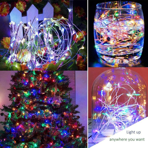 Imagen 7 de 9 de Serie Luces Interior Dormitorio 200 Led Color 20 Mtrs