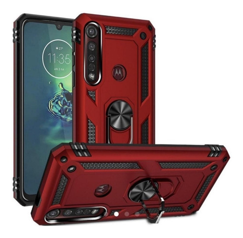 Funda Motorola Moto G8 Play Case + Mica Cristal 21d