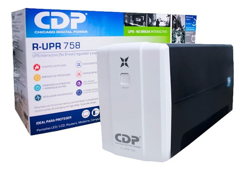 Ups Cdp Upr758 750va/375w