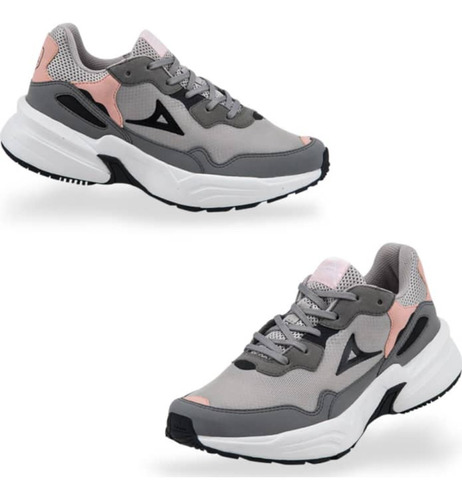 Tenis Deportivo Mujer Pirma Gris