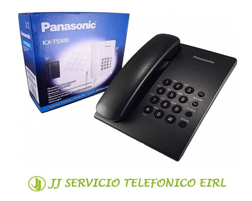 Imagen 3 de 5 de Panasonic Perú - Teléfono Simple Analogo Kx-ts500