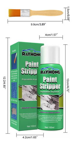 Decapante Pintura Eficiente, Removedor De Pintura* 3 Unidade