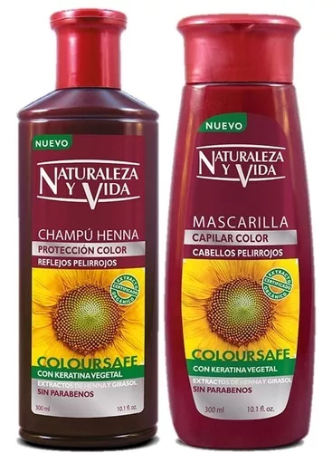 Shampoo Y Mascarilla Henna Reflejos | MercadoLibre