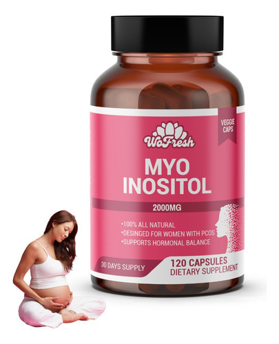 Myo Inositol 2000 Mg 120 Caps - Unidad A $90155