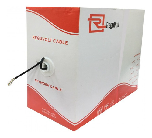 Cable Utp Cat6 Exterior Por Caja Rollo Bobina 305m Reguvolt