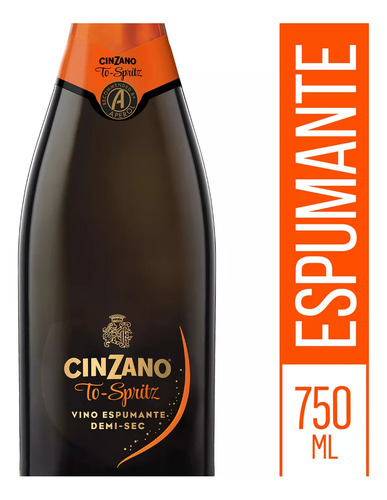 Aperitivo Aperol Spritz- Combo Aperol+ Cinzano To Spritz