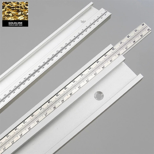 Goldline - T-track Em Alumínio - Trilho T - 60cm